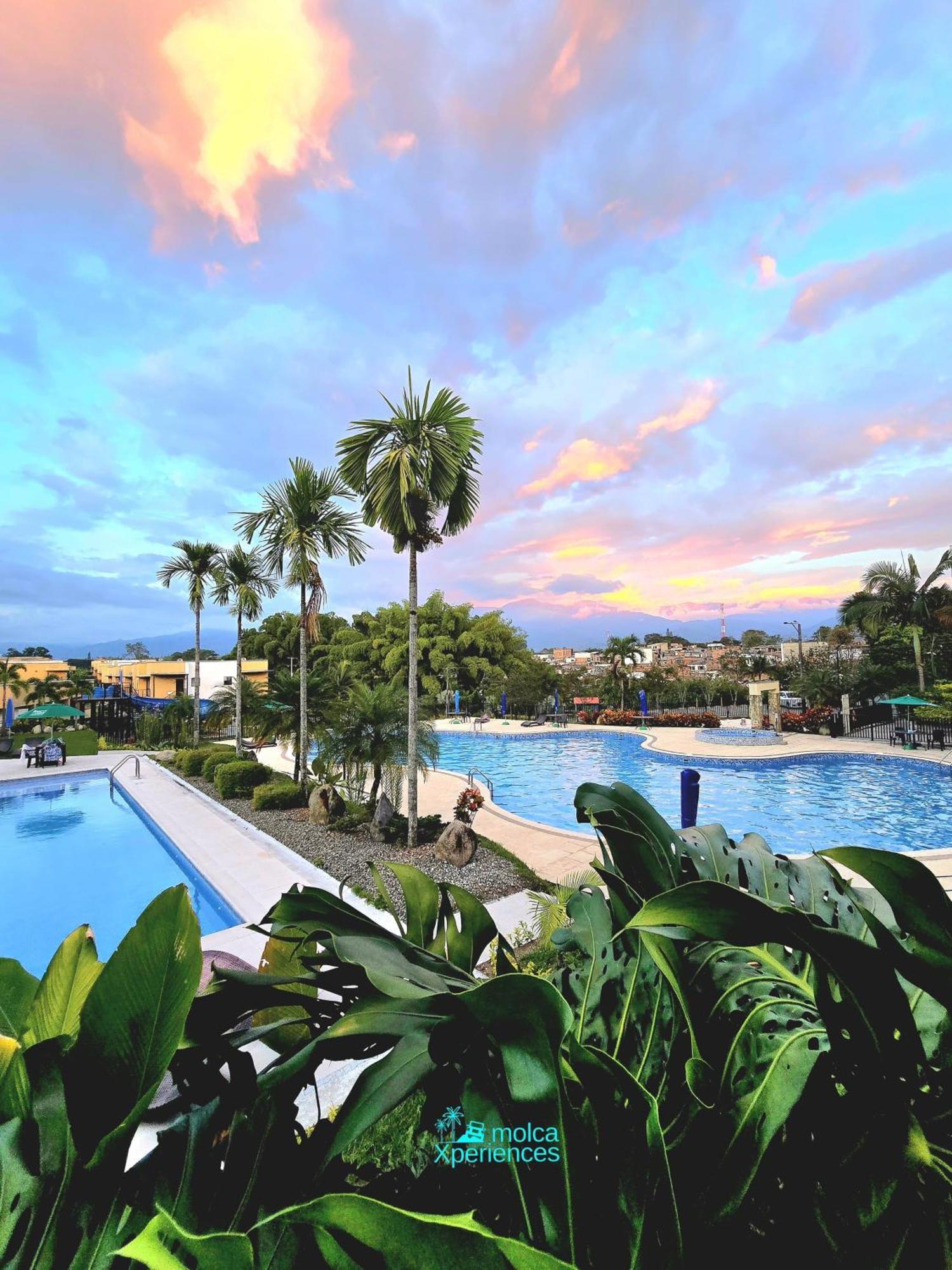 Apartamento Privado Vacacional A 5M Del Aeropuerto, 20 Minutos Del Parque Del Cafe Y Centro De Armenia Con 4 Piscinas, 3 Jacuzzi, Sauna By Molca Xperiences 3H Armênia Exterior foto